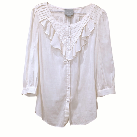 Maeve Ruffle Top 12 - Picture 1 of 7